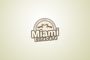 Diseño de Logo por MarkDesign para Miami Elite Cafe | Diseño #10655299
