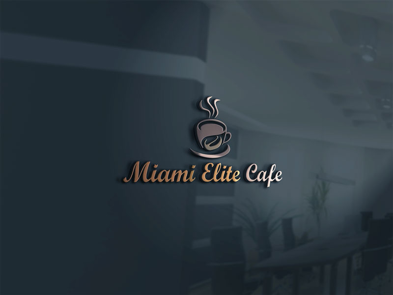 Logo Design by salam1891991 for Miami Elite Cafe | Design #10635852