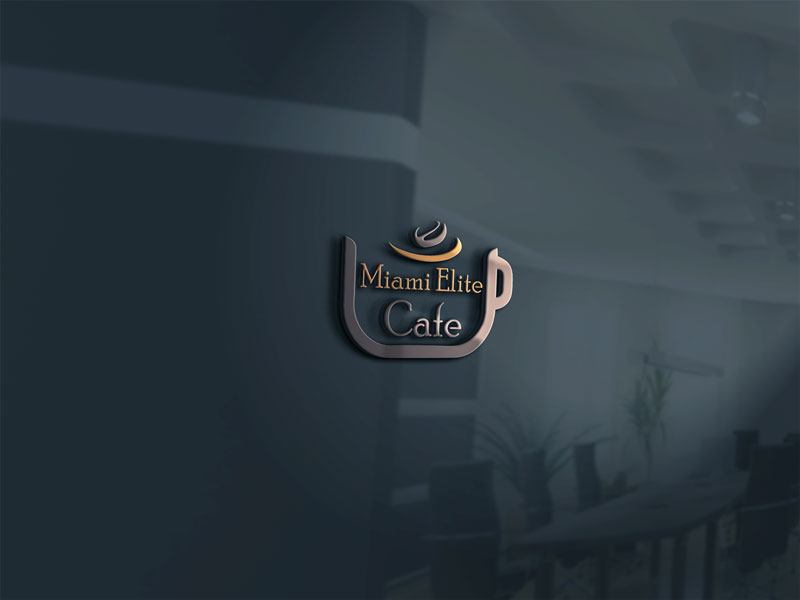 Logo Design by salam1891991 for Miami Elite Cafe | Design #10636007