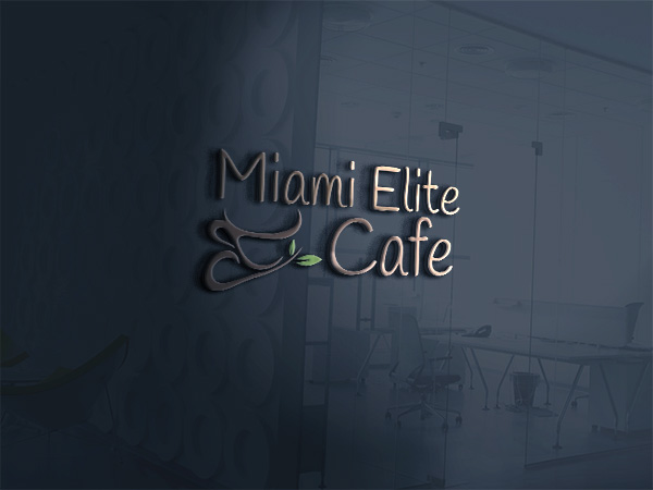 Logo Design by Apple™ for Miami Elite Cafe | Design #10639684