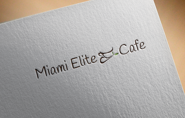 Logo Design by Apple™ for Miami Elite Cafe | Design #10639688