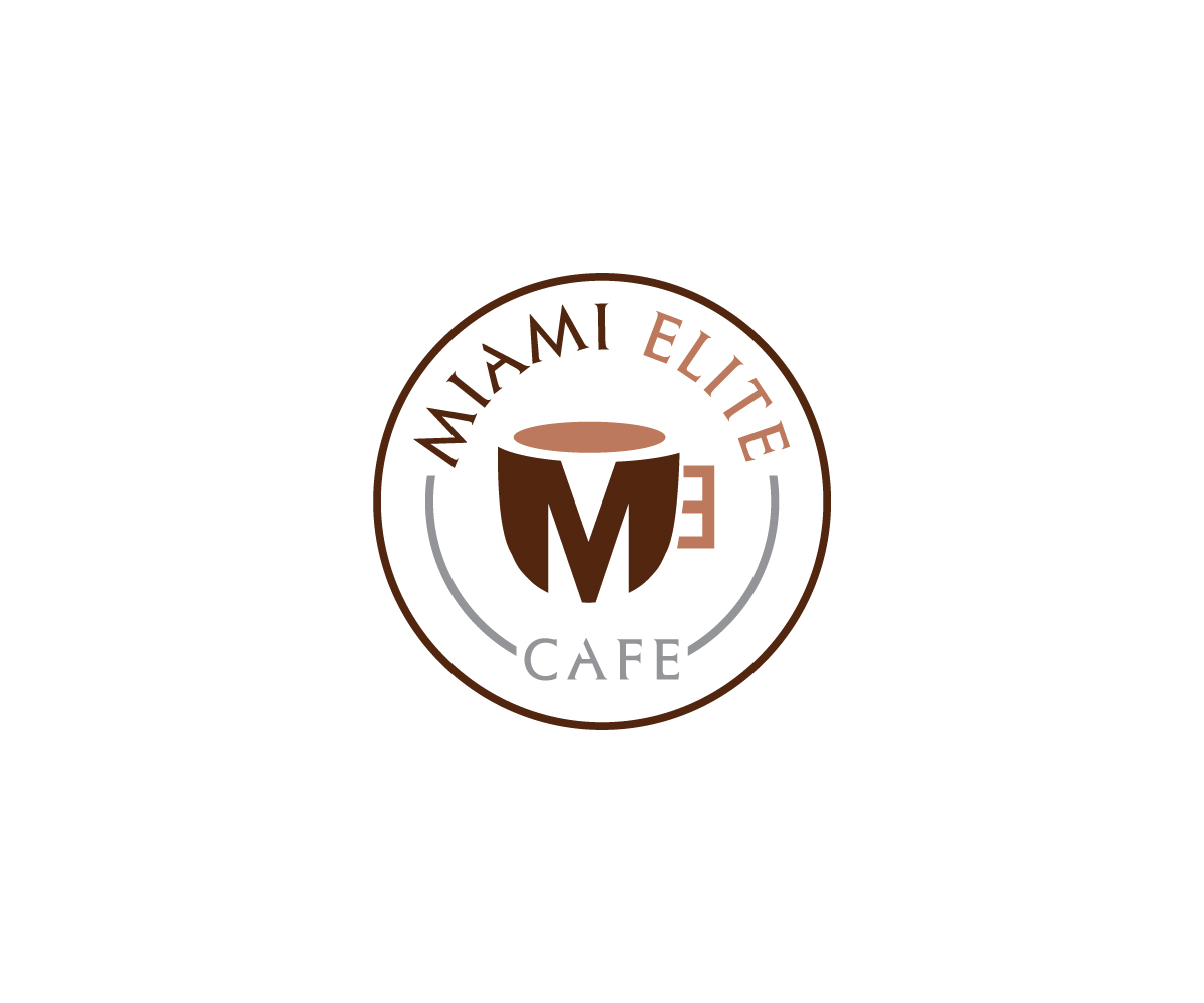 Logo Design by e-graphics for Miami Elite Cafe | Design #10636616
