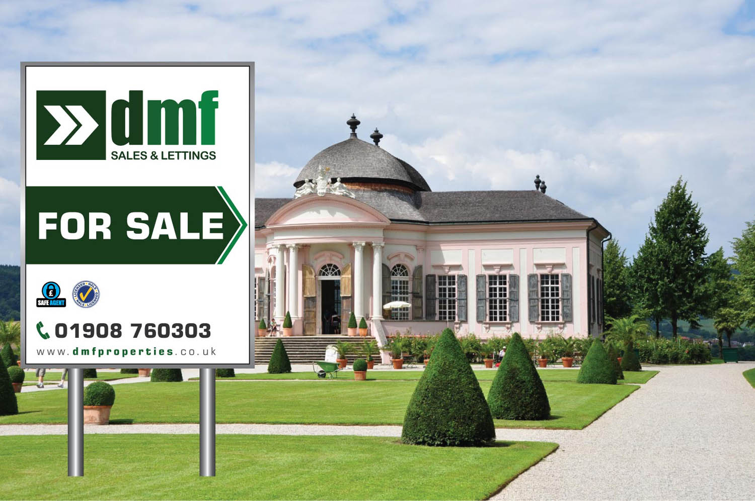 Banner Ad Design by Sbss for DMF SALES & LETTINGS | Design #2228659
