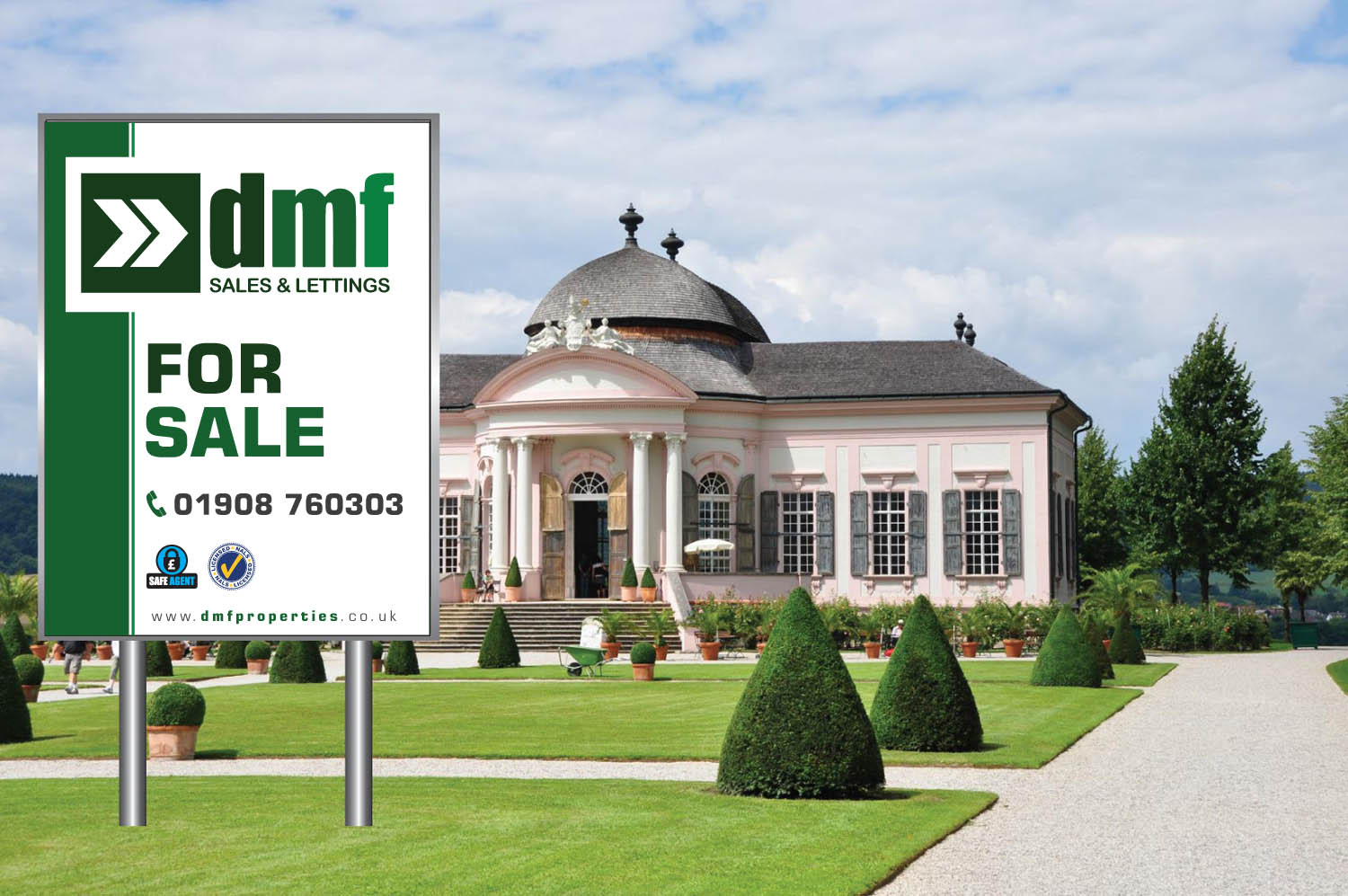 Banner Ad Design by Sbss for DMF SALES & LETTINGS | Design #2228779