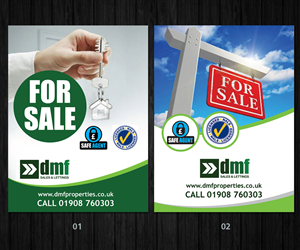 Banner Ad Design by Rflames for DMF SALES & LETTINGS | Design: #2223930