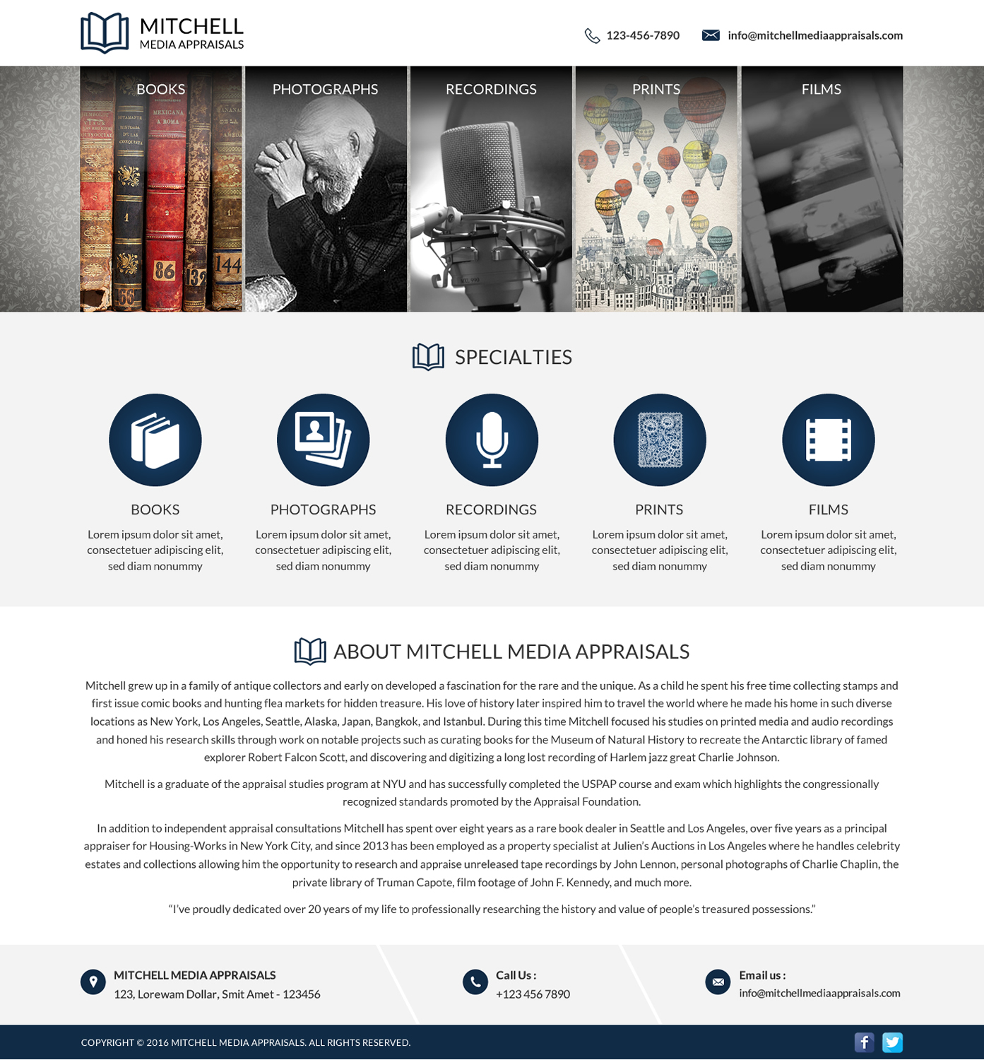 Web Design by Sbss for this project | Design #10638024