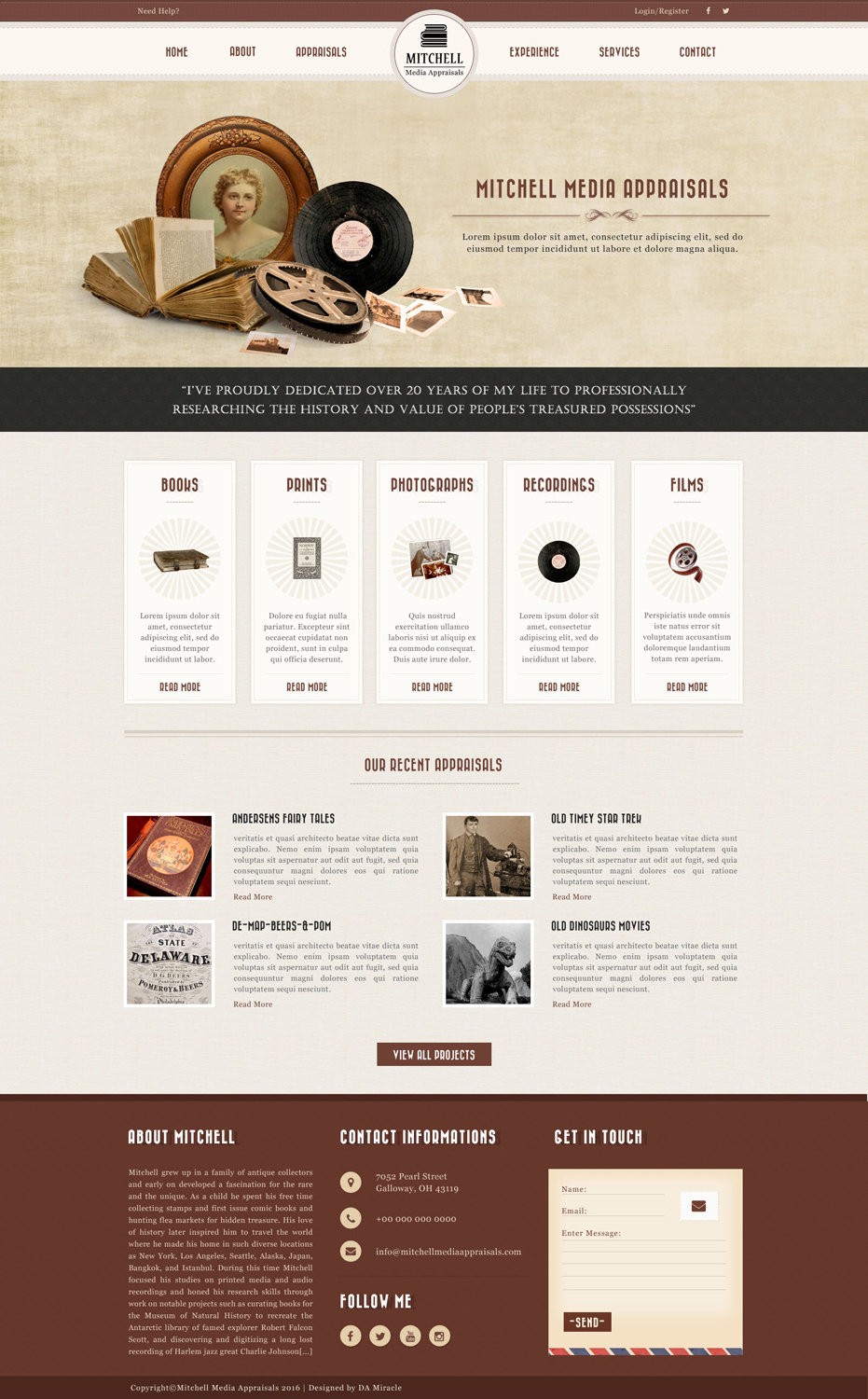Web Design by Da Miracle for this project | Design #10669674