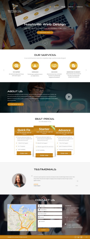 Web Design by pb for this project | Design: #10629682