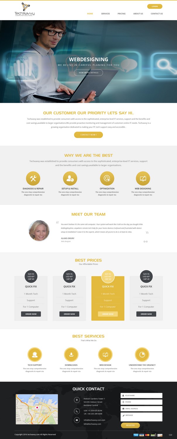 Web Design by pb for this project | Design #10631270