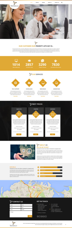Web Design by pb for this project | Design: #10631278