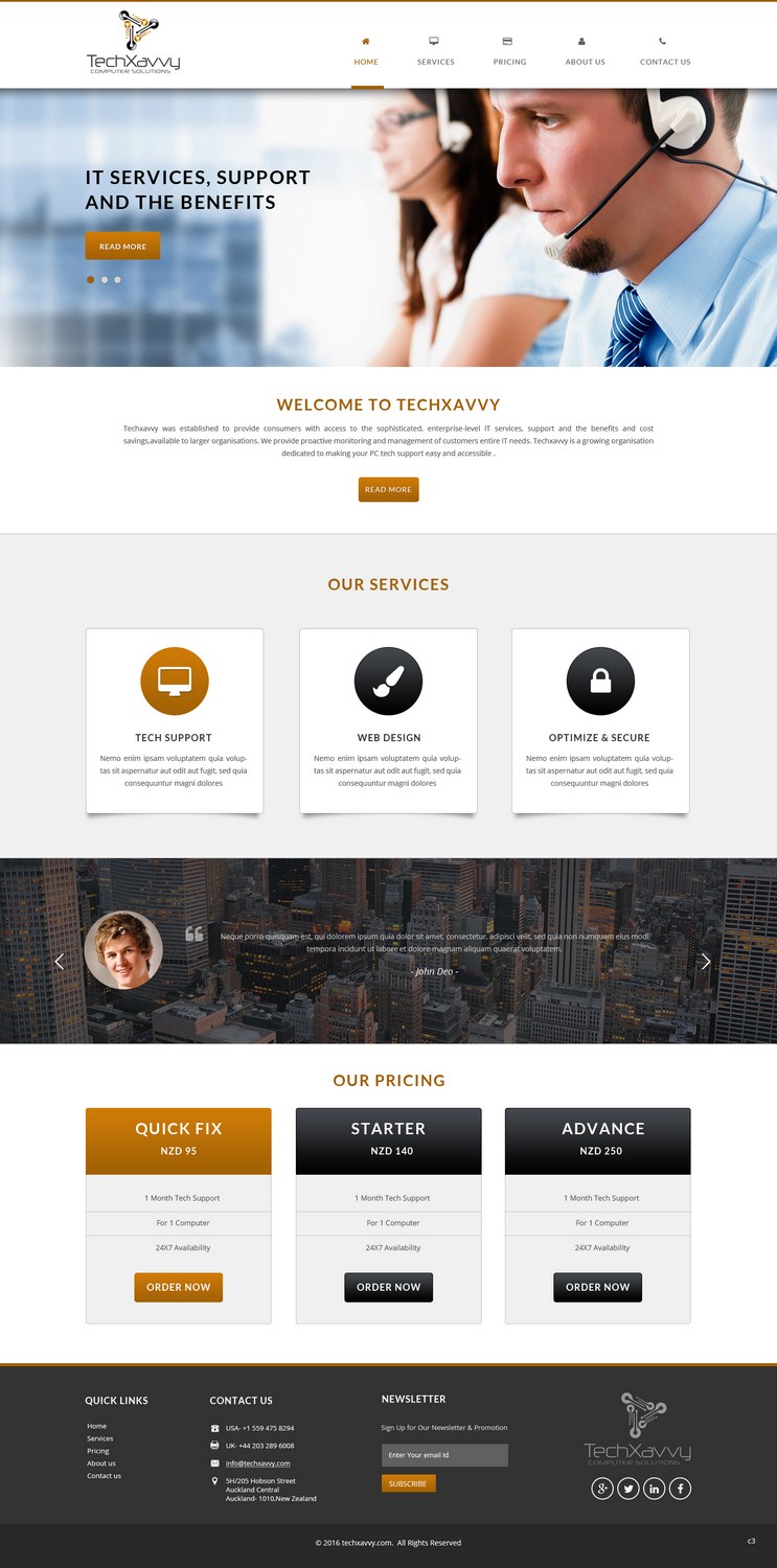 Web Design by pb for this project | Design #10642049