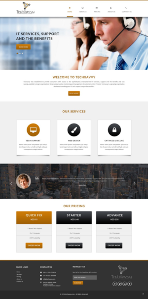Web Design by pb for this project | Design: #10642049
