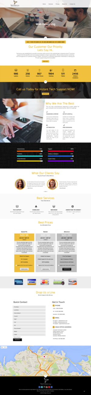 Web Design by pb for this project | Design: #10643266