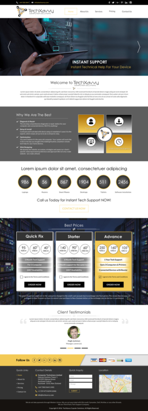Web Design by Sbss for this project | Design: #10644284