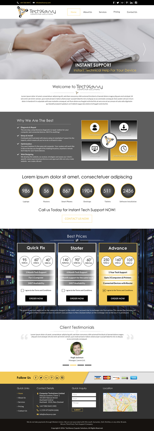 Web Design par Sbss pour ce projet | Design #10644285