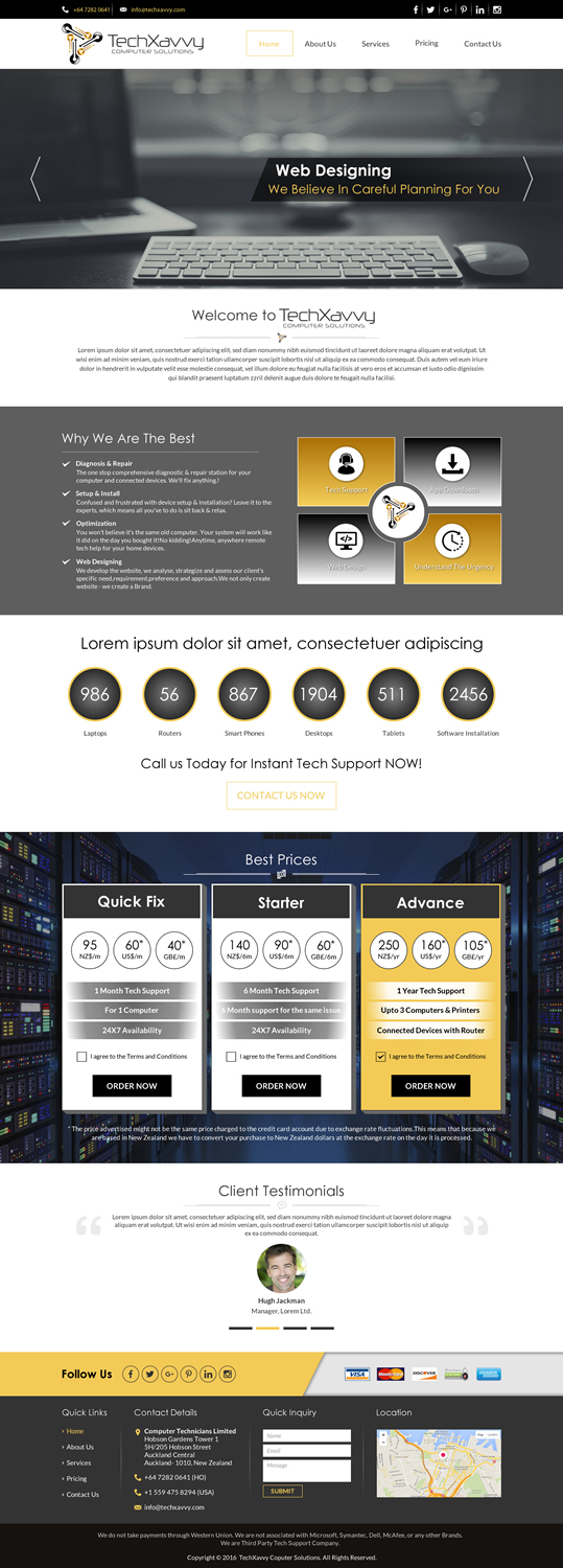 Web Design par Sbss pour ce projet | Design #10644286