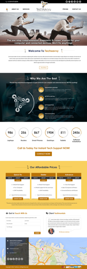 Web Design by Sbss for this project | Design: #10644287