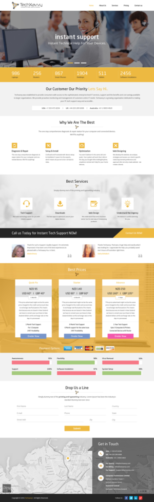 Web Design par Sbss pour ce projet | Design : #10644349