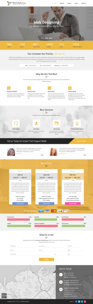 Web Design par Sbss pour ce projet | Design : #10644350