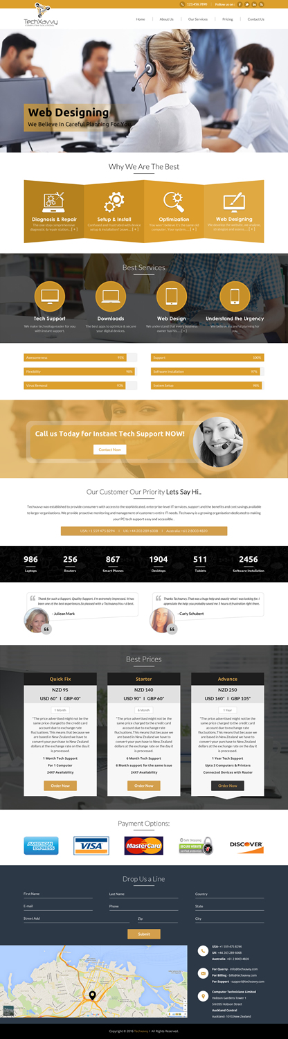 Web Design by Sbss for this project | Design: #10650261
