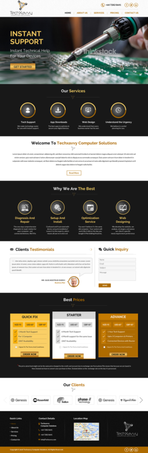 Web Design par Sbss pour ce projet | Design : #10671050