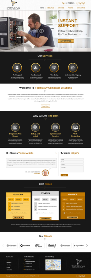 Web Design by Sbss for this project | Design: #10671052