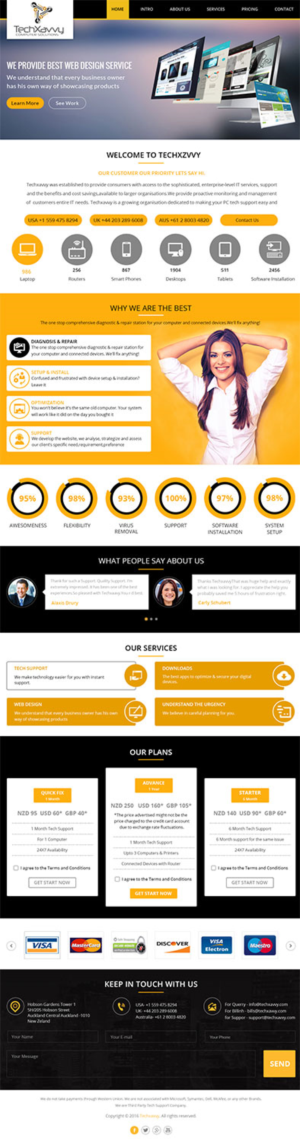 Web Design by Creative Usha for this project | Design: #10673306