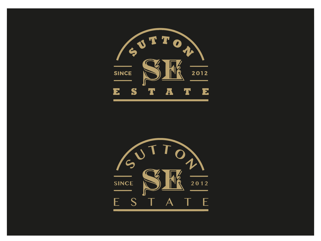 Logo Design by wonderland for Sutton Estate | Design #10748843