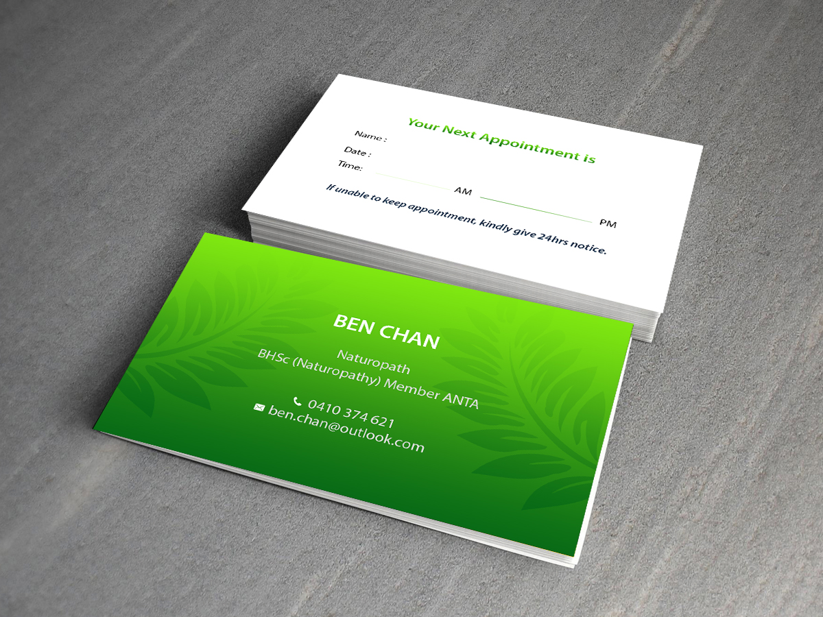Business Card Design by Creations Box 2015 for this project | Design #10643352