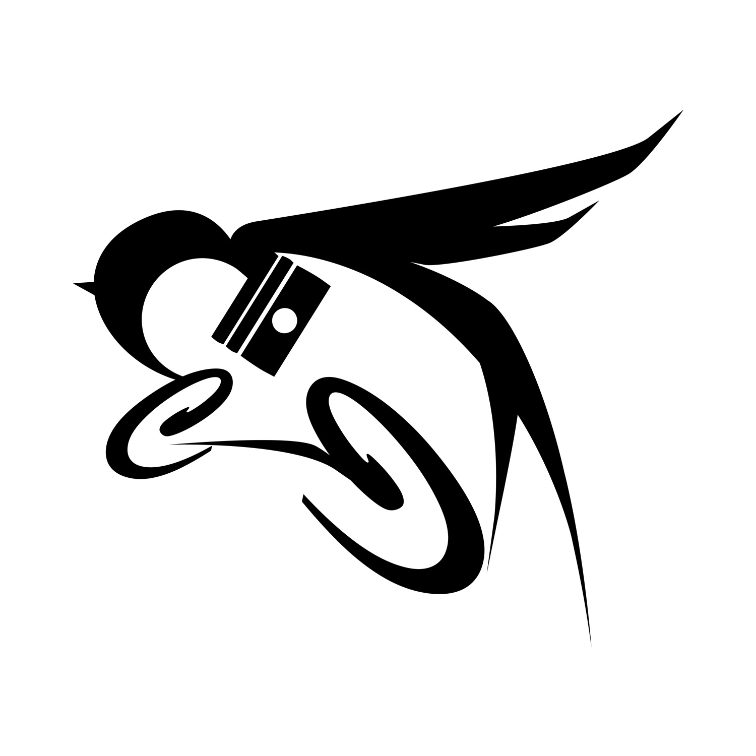 Logo Design by ujay for Black Swallow Limited | Design #10664336