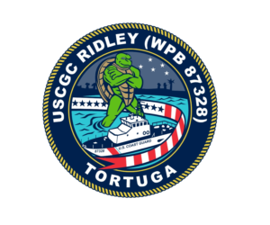 USCGC RIDLEY (WPB 87328) Atlantic Beach, FL  | Logo Design by patrimonio