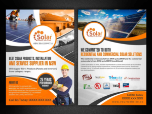 Flyer Design by debdesign for General Solar Solution Pty Ltd | Design: #10673588