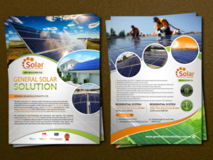 Flyer Design by creative.bugs for General Solar Solution Pty Ltd | Design: #10739457