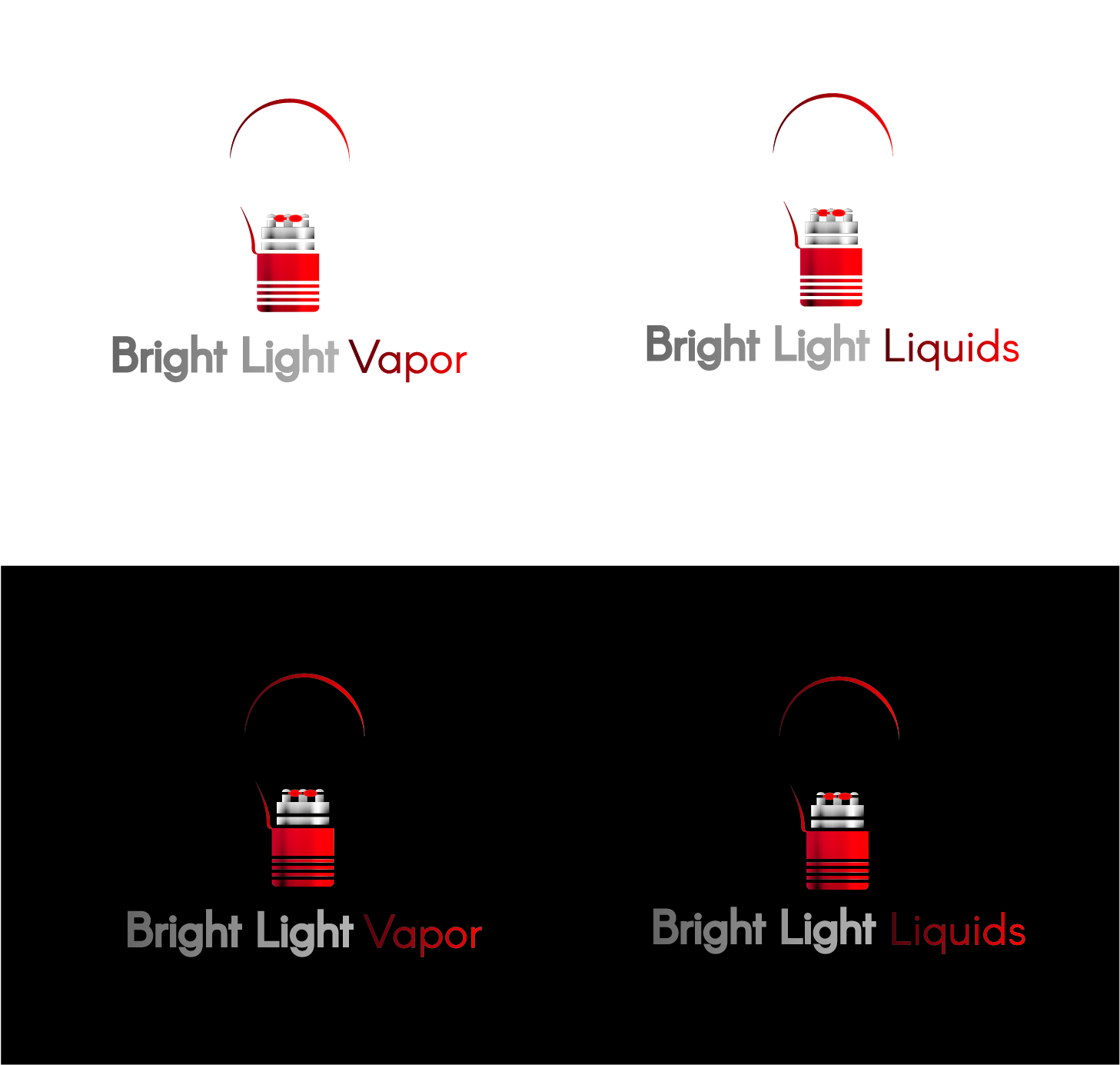 Logo Design by abc. for Bright Light Vapor | Design #10910648