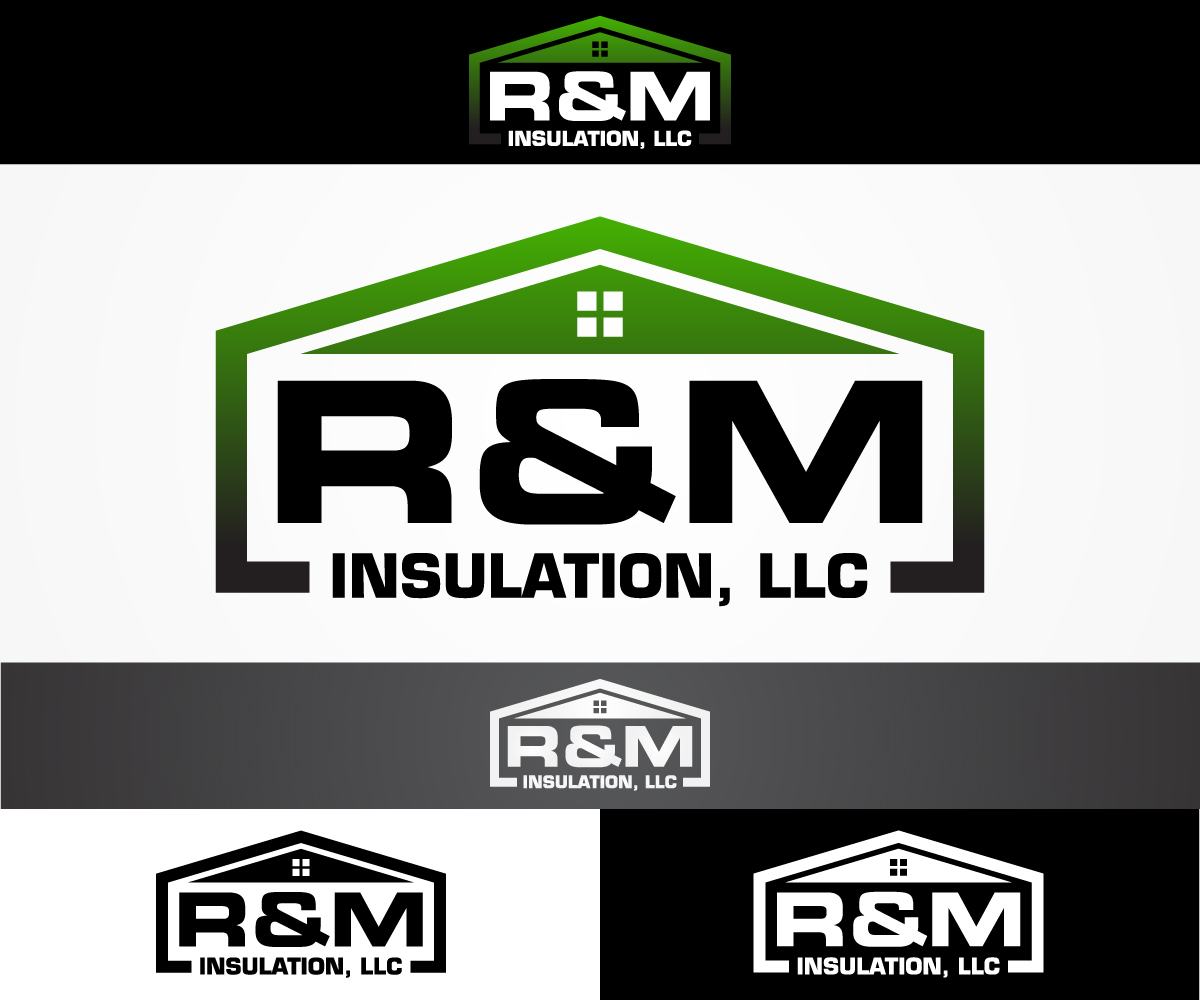 Diseño de Logo por sangeloenriquez para R&M Insulation LLC | Diseño #10636954
