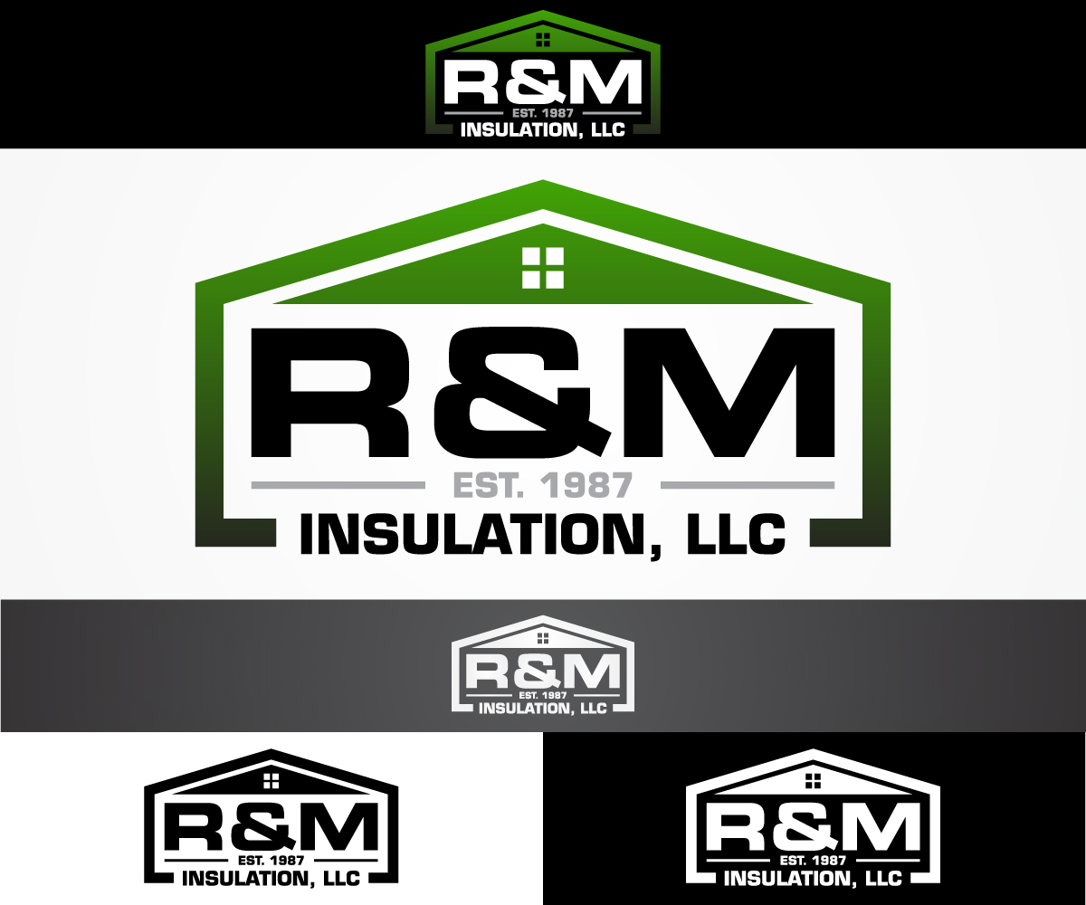 Diseño de Logo por sangeloenriquez para R&M Insulation LLC | Diseño: #10680862