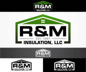 Logo Design by sangeloenriquez for R&M Insulation LLC | Design #10680862