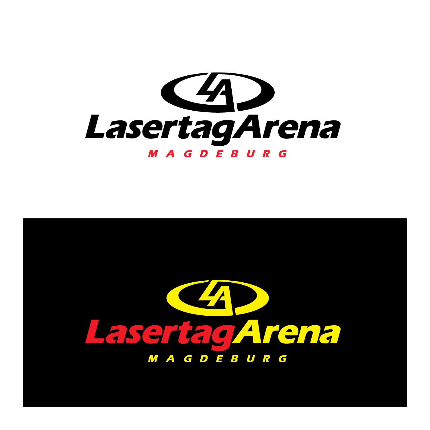 Logo-Design von C1 Media für LasertagArena Magdeburg | Design #10664988