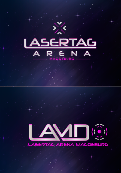 Diseño de Logo por Carlos Alba D. para LasertagArena Magdeburg | Diseño #10714185