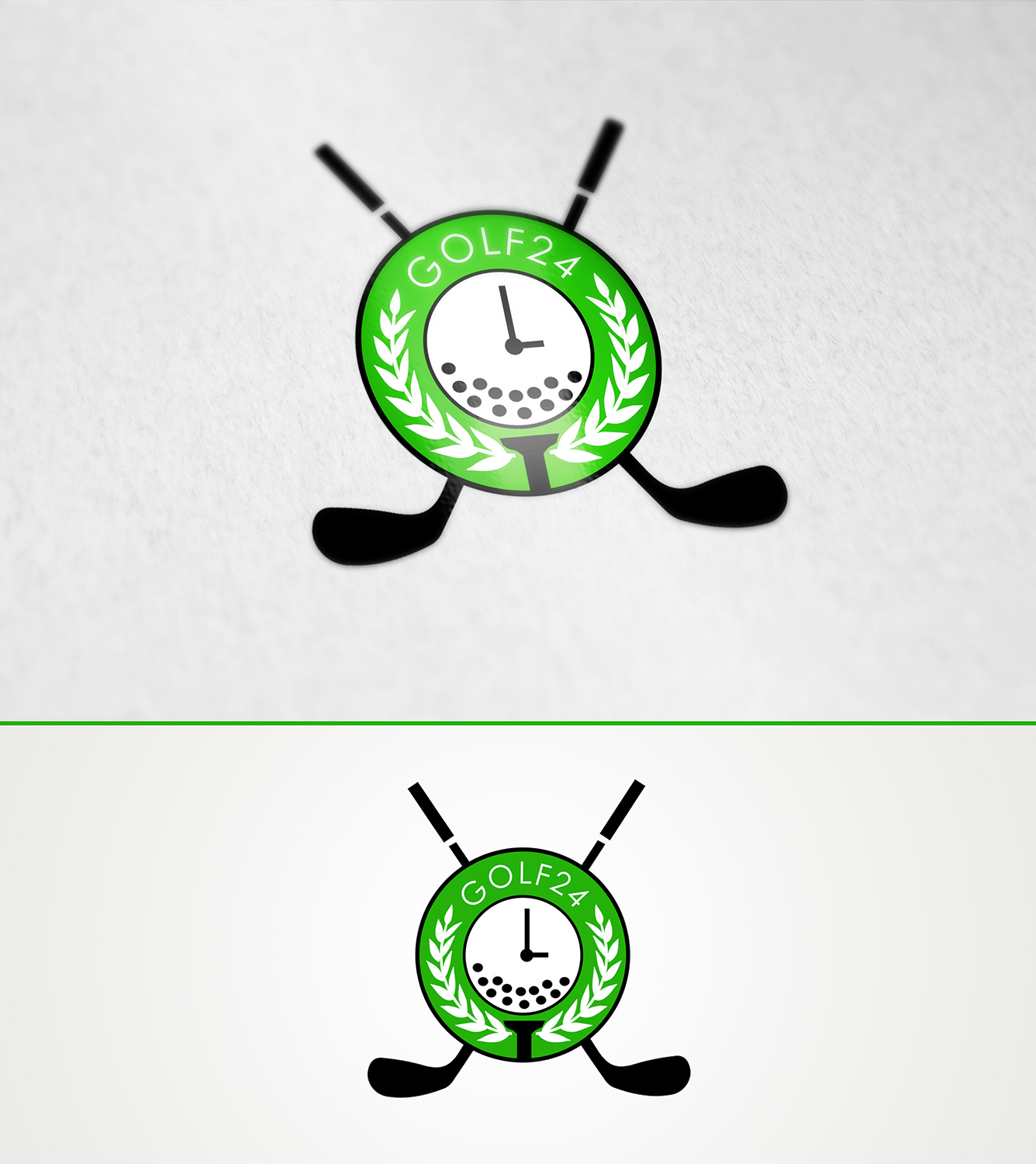 Logo Design by chirond for Golf24 | Design #10738282
