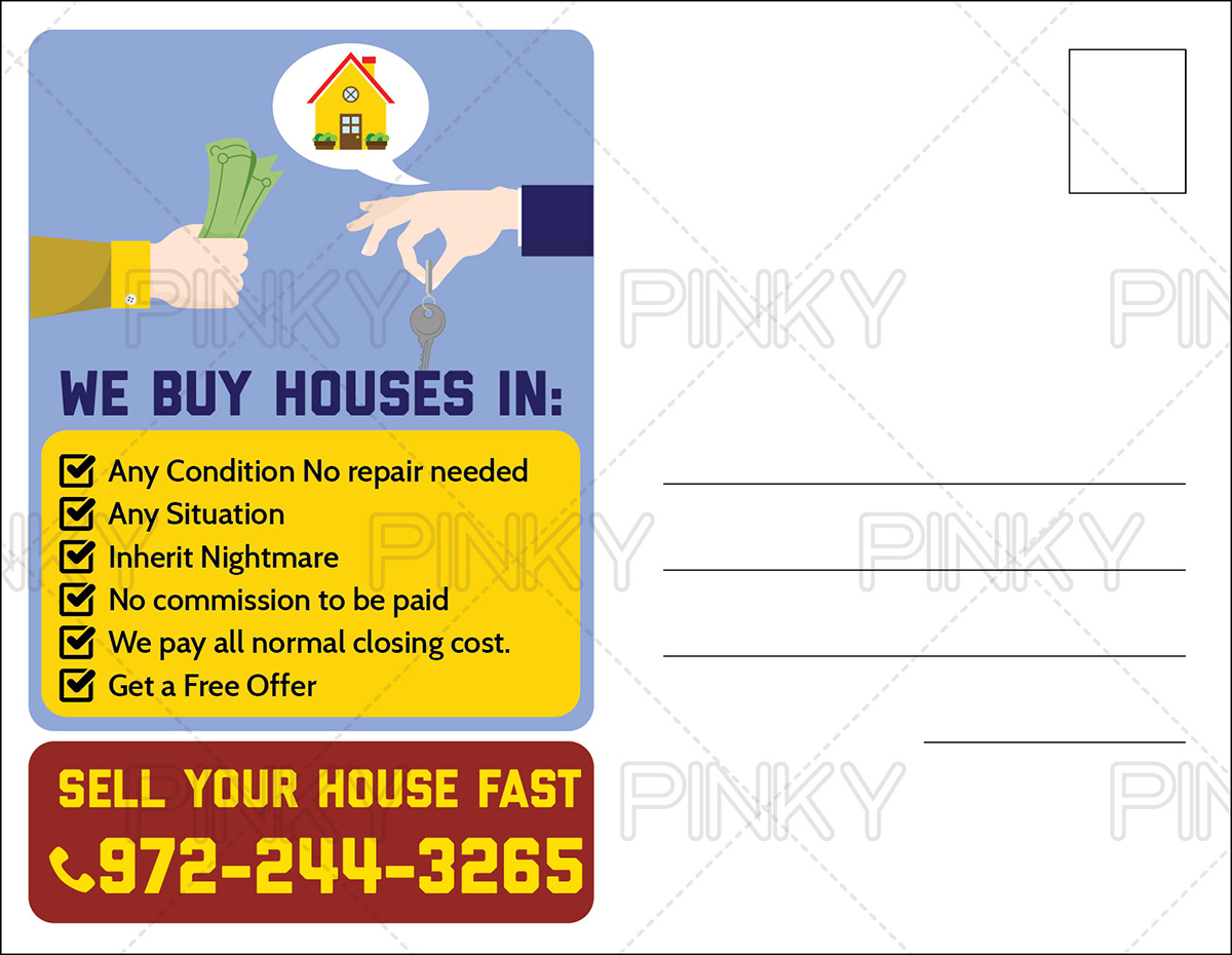 Diseño de Postal por Pinky  para Kyhnel Invest LLC | Diseño #10656402