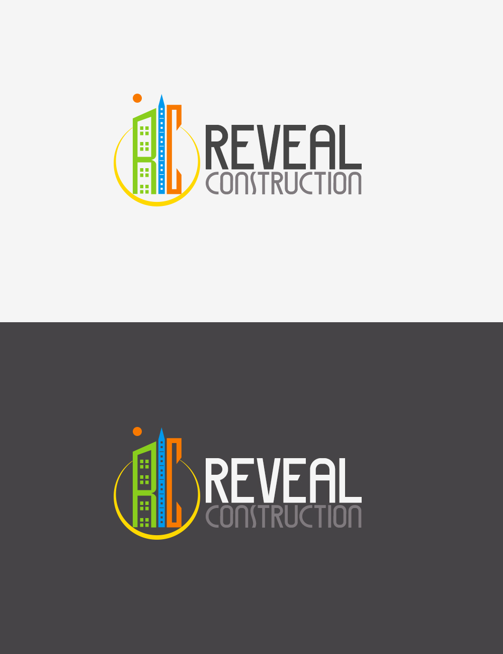 Logo Design by ColorDrops for Reveal Construction | Design #10669548