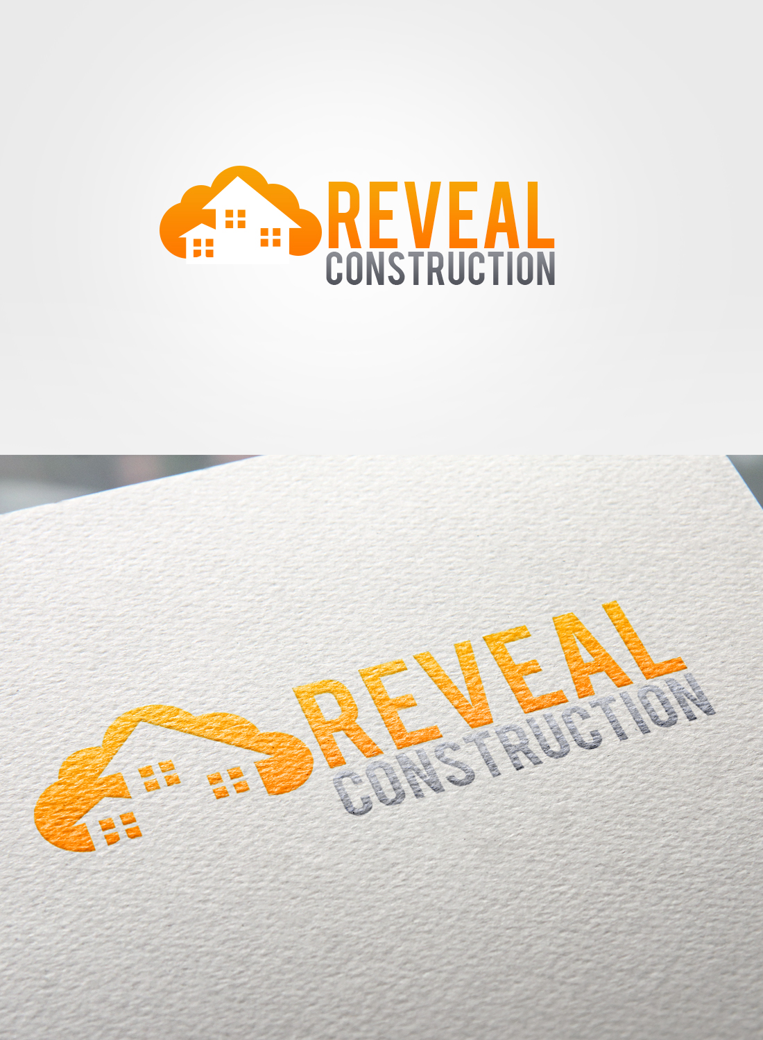 Logo Design by ColorDrops for Reveal Construction | Design #10669748