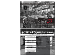 Postcard Design by unlimit_design for Cellar 53 Wine & Spirits | Design: #10713849