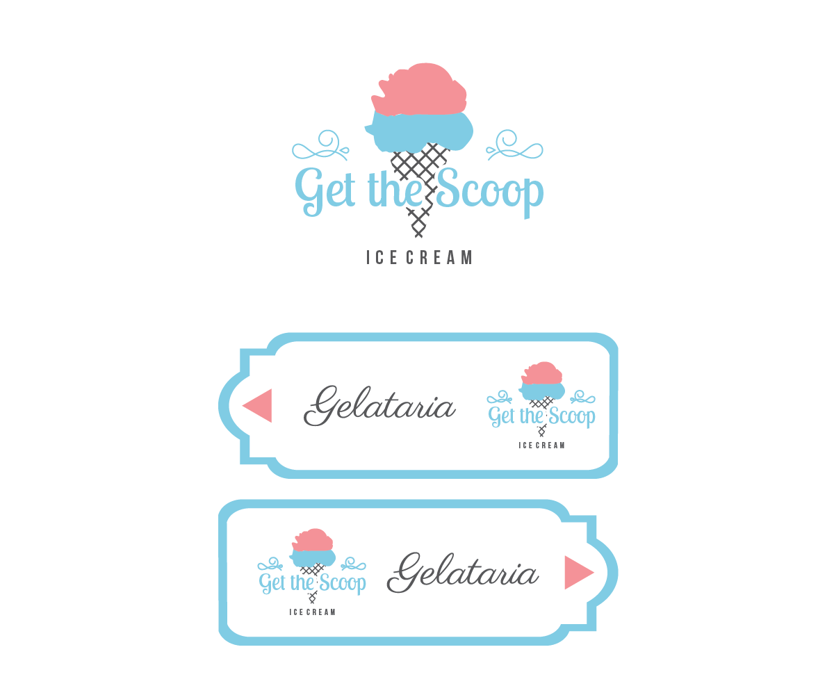 Logo Design by Ai for Get the Scoop | Design #10766153