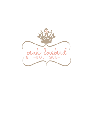 Logo Design by Lisa for Pink Lovebird Boutique | Design: #2228657