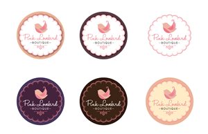 Logo Design by Lisa for Pink Lovebird Boutique | Design #2240934
