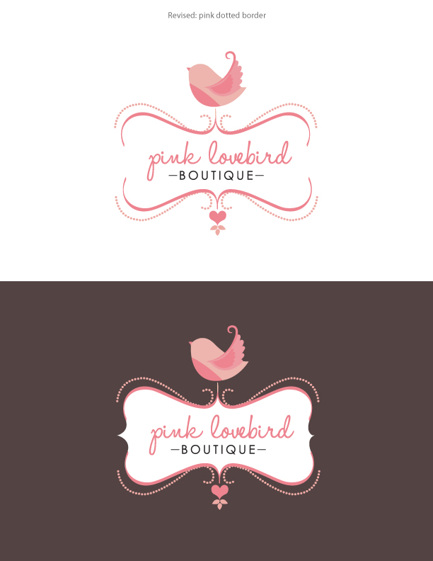 Design de Logo par Lisa pour Pink Lovebird Boutique | Design #2240935