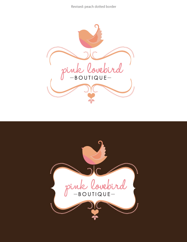 Logo Design by Lisa for Pink Lovebird Boutique | Design #2240936