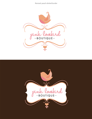 Design de Logo par Lisa pour Pink Lovebird Boutique | Design : #2240936